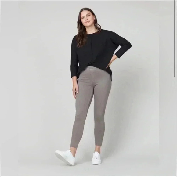 SPANX Jean-ish Ankle Leggings Earthy gray  Size S/P - Picture 5 of 14